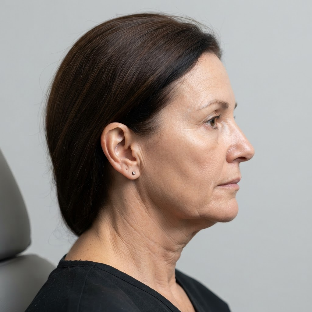 Before - Facial Contouring